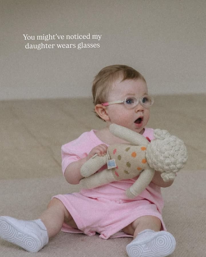 Her glasses are part of her story